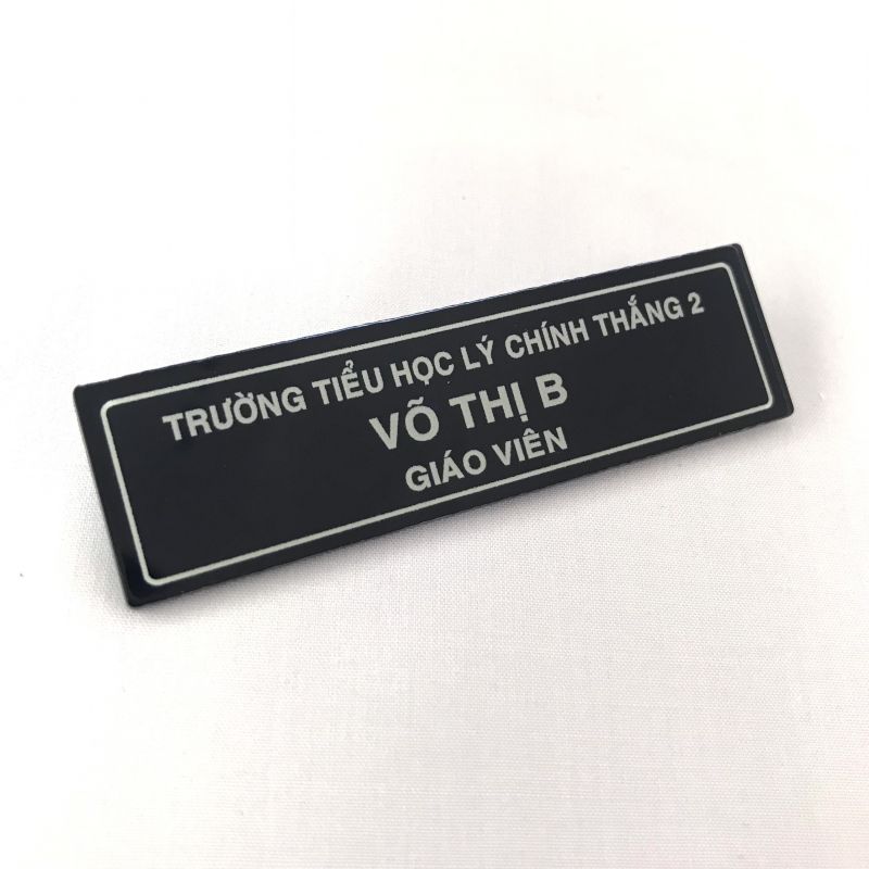 Acrylic name badge (UV printing) BT203