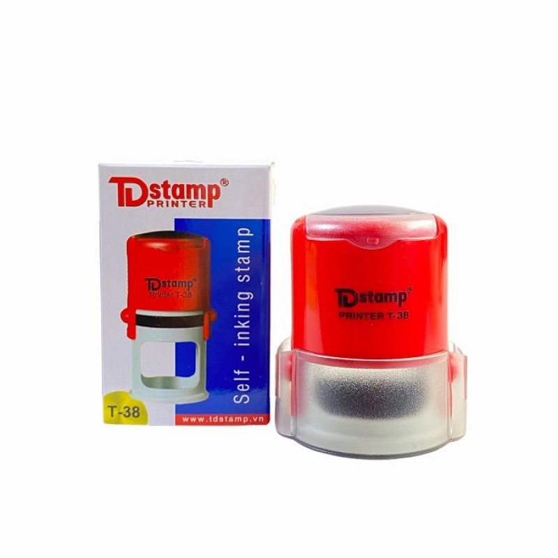 TD Stamp T38 Red