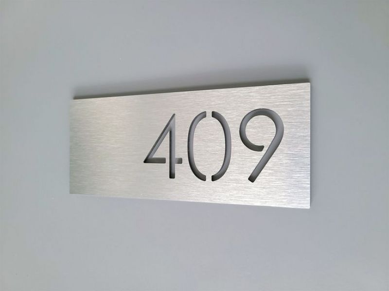 Small Aluminum Sign (Decal)